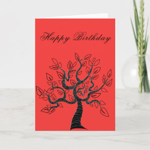 Cartão Happy Birthday - Bio