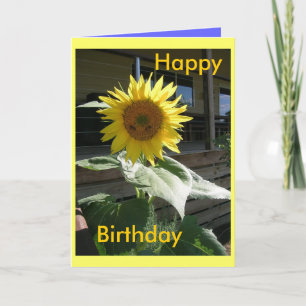 Cartão Happy Birthday card