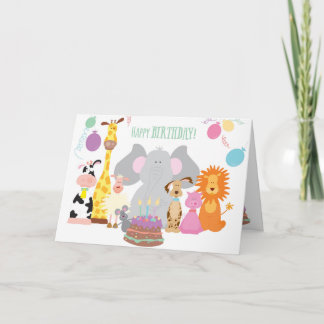 Cartão Happy Birthday card