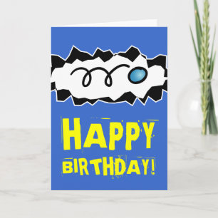 Cartão Happy Birthday card for racquetball player and fan
