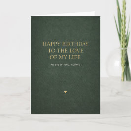 Cartão happy birthday card romantic