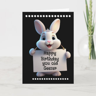 Cartão HAPPY BIRTHDAY Folded Greeting Card