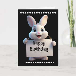 Cartão HAPPY BIRTHDAY Folded Greeting Card