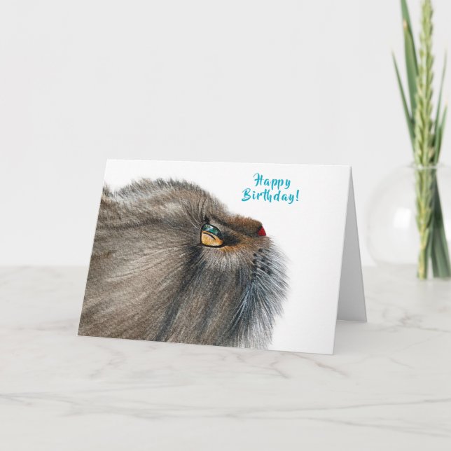 Cartão Happy Birthday Greeting Card (Frente)