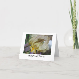 Cartão Happy Birthday Iris Card
