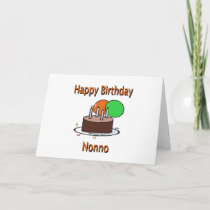 Cartão Happy Birthday Nonno Italian Grandpa Birthday Desi