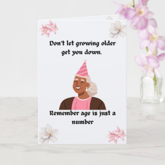 Cartão Happy Birthday Senior!