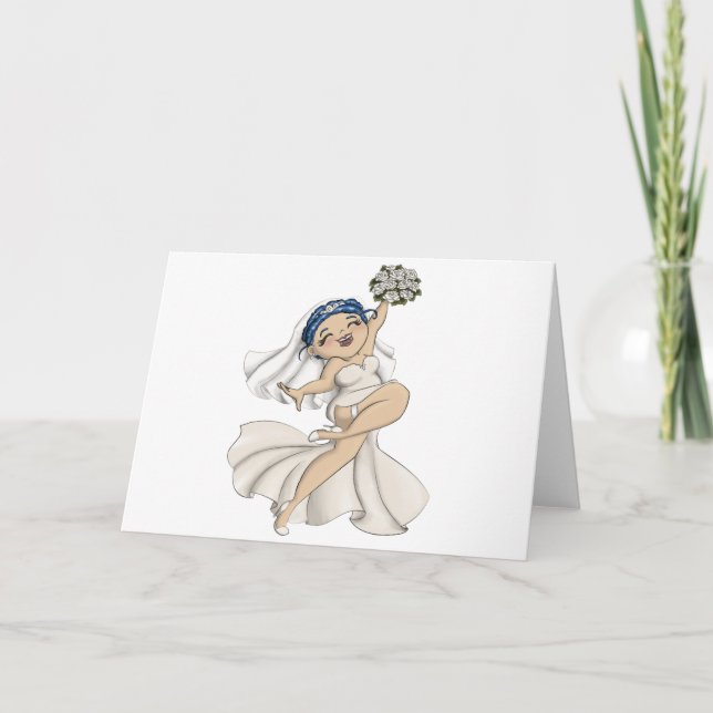 Cartão Happy Bride 07 (Frente)