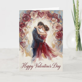 Cartão Happy Couple Valentine Card