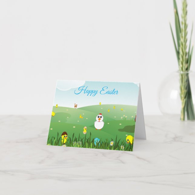 Cartão Happy Easter card (Frente)