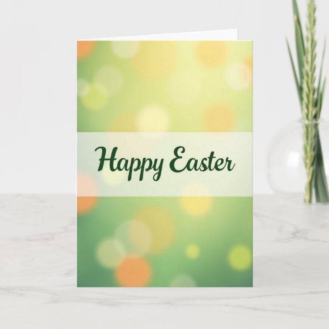 Cartão Happy Easter Celebration Card (Frente)