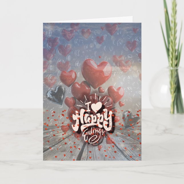 Cartão Happy Endings  (Frente)