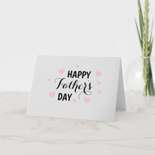 Cartão Happy Father's Day Greeting Card (Frente)