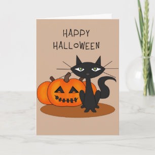 Cartão Happy Halloween Card