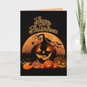 Cartão Happy Halloween greeting card