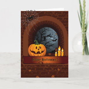 Cartão Happy Halloween Greeting Card
