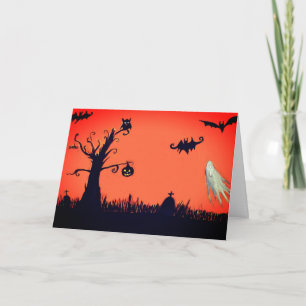Cartão Happy Halloween Greeting Card