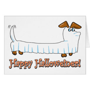 Cartão Happy Hallowiener