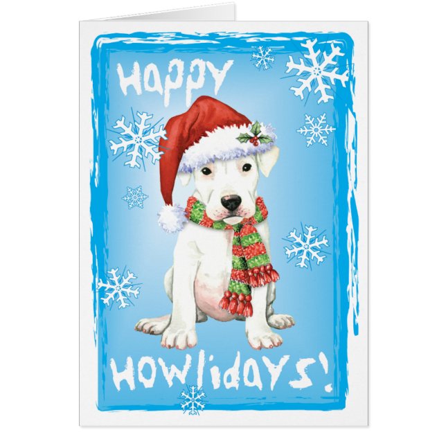 Cartão Happy Howliday Dogo (Frente)