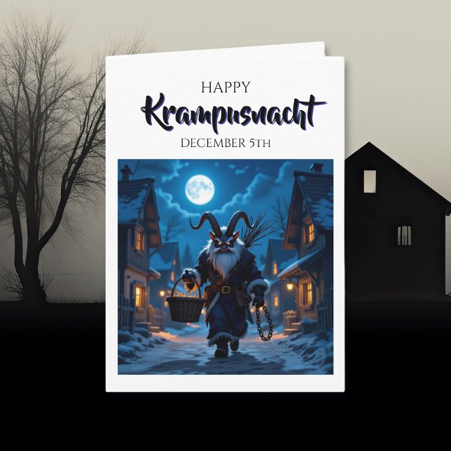 Cartão Happy  Krampusnacht - December 5th (Criador carregado)