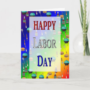 Cartão Happy Labor Day Card