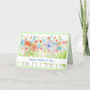 Cartão Happy Mother's Day Customizable