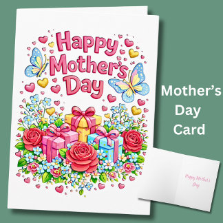 Cartão Happy Mother's Day Greeting Card