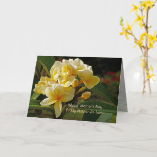 Cartão Happy Mother's Day To My Mother-In-law