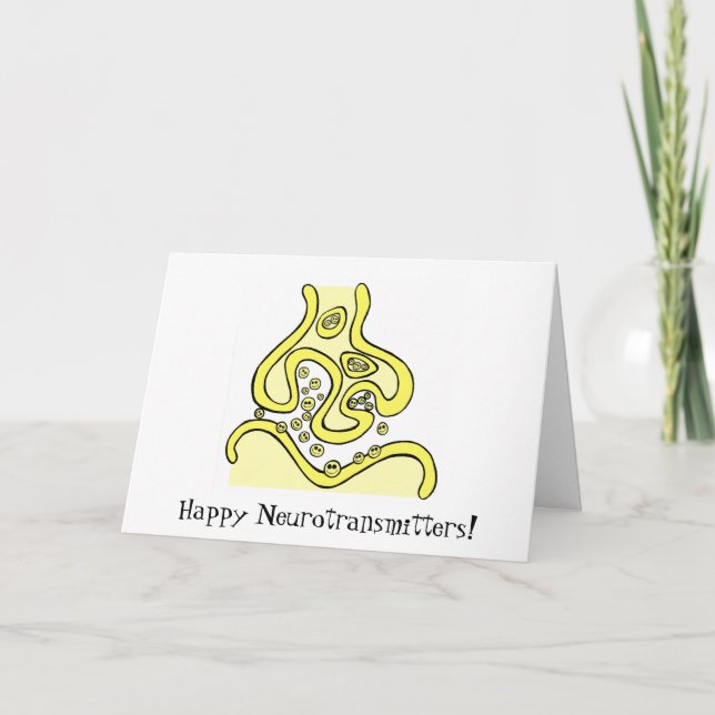 Cartão Happy Neurotransmitters Card (Frente)