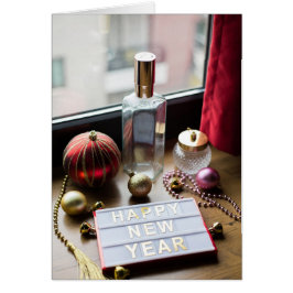 Cartão Happy New Year Card