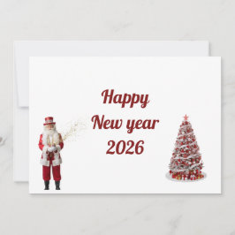 Cartão Happy New Year Card 2026