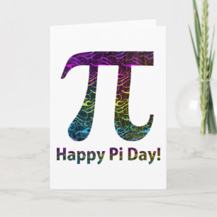 Cartão Happy Pi Day Tees and Gifts