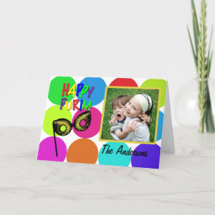 Cartão Happy Purim Card