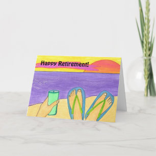Cartão Happy Retirement! greeting card
