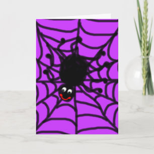 Cartão Happy Spider Greeting Card