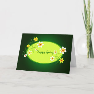 Cartão Happy Spring - Card
