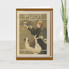 Cartão Happy Thanksgiving Greeting Card