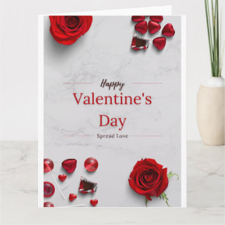 Cartão Happy Valentine's Day