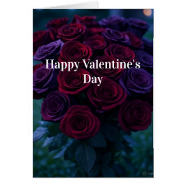 Cartão Happy Valentine's Day