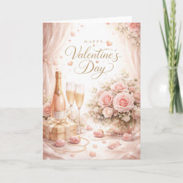 Cartão Happy Valentine's Day 