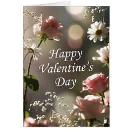 Cartão Happy Valentine's Day