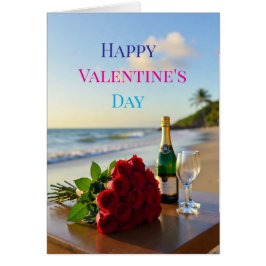 Cartão Happy Valentine's Day