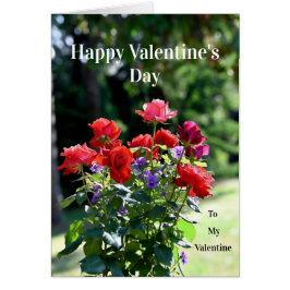 Cartão Happy Valentine's Day Card