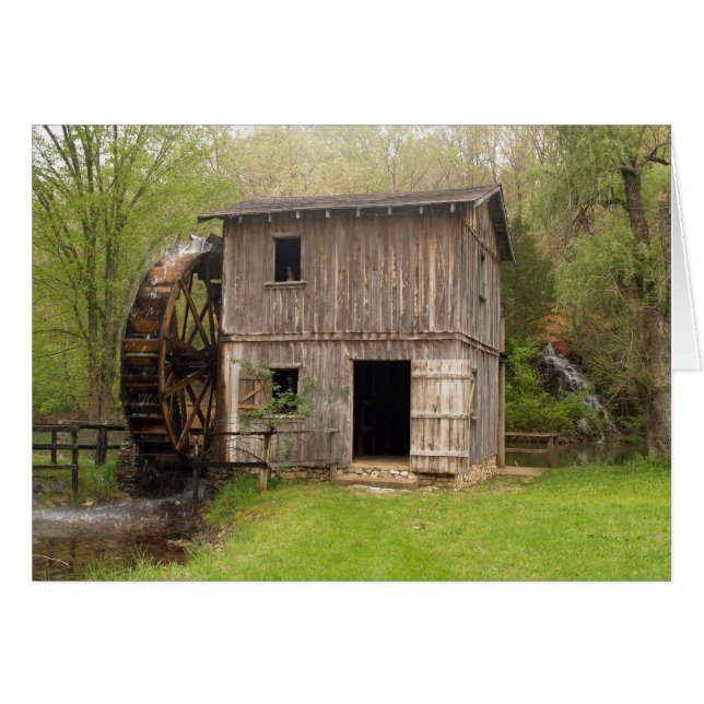 Cartão Hardy Mill (Frente Horizontal)