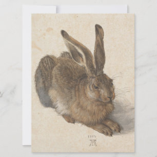 Cartão Hare (por Albrecht Dürer)