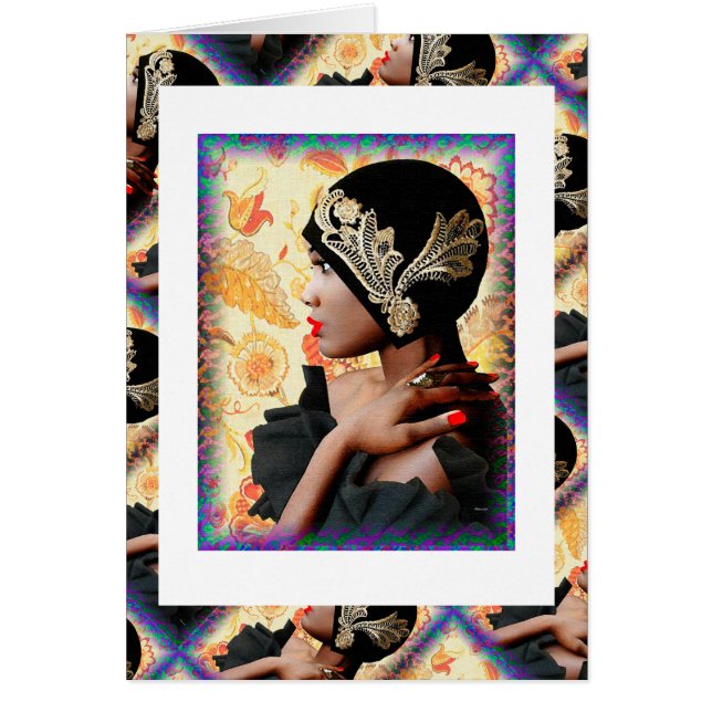 Cartão Harlem Renaissance (Frente)