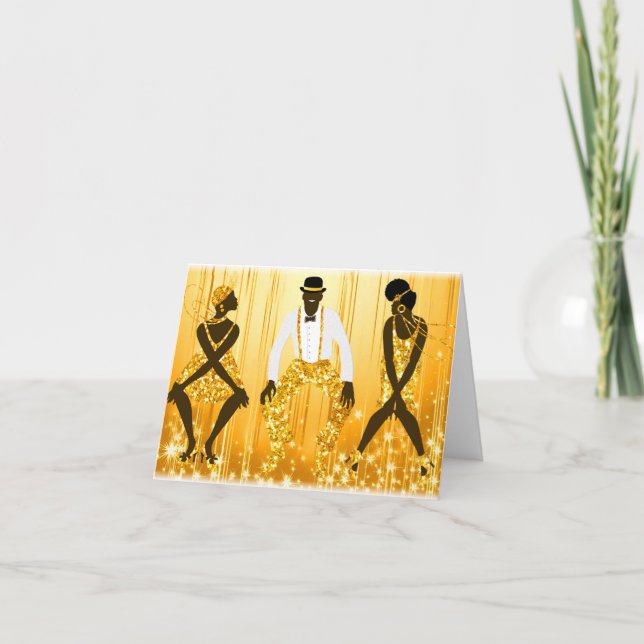 Cartão Harlem Renaissance 1920 (Frente)