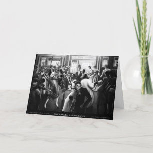 Cartão Harlem Renaissance Art - "Getting Religion"