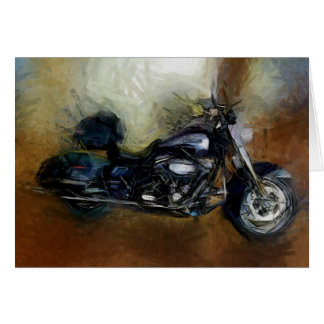 Cartão Harley Motorcycle Art