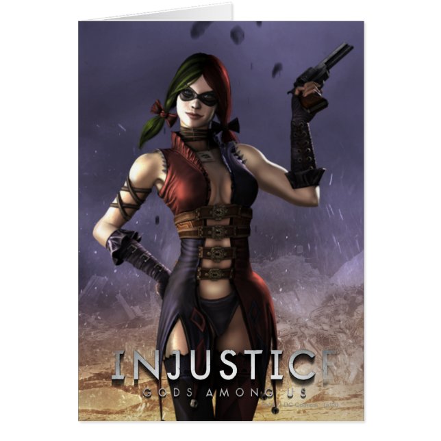 Cartão Harley Quinn (Frente)